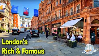 Mayfair London Walking Tour  Lifestyles of the Rich and Famous [upl. by Darees]