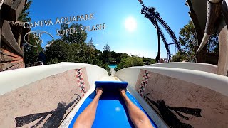 Caneva Aquapark Super Splash Left 360° VR POV Onride [upl. by Eila580]