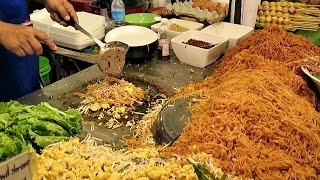 Best Pad Thai in Thailand Bangkok Street Food [upl. by Neeloc]