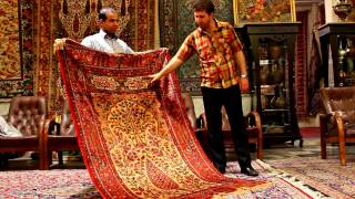 Persian Carpets in Isfahan  Tea Mage Goes to Iran [upl. by Leela756]