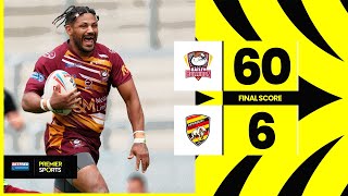 Batley Bulldogs vs Dewsbury Rams  Highlights from Betfred Championship Summer Bash [upl. by Ahsiener]