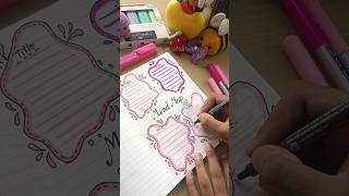 MIND MAPPING IDEA 💗✨ togetherwcreativeness mindmapping notesmaking creativeborders shorts [upl. by Clarkson32]