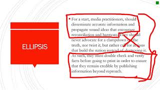 Copyreading When to use ellipses [upl. by Sadie]