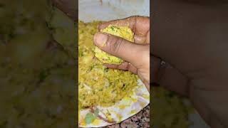 Chay ke sath kya khaya Jay shorts pakoda cabage viral [upl. by Goraud641]