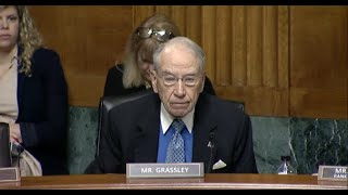 Grassley Calls for Action on His CommitteePassed Bills to Lower Rx Costs [upl. by Eissirc]