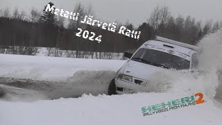 Metalli Järvelä Ralli 2024 Crash amp Actions [upl. by Atinihc]