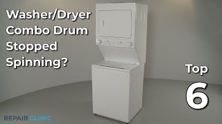 WasherDryer Combo Drum Stopped Spinning — WasherDryer Combo Troubleshooting [upl. by Hild907]