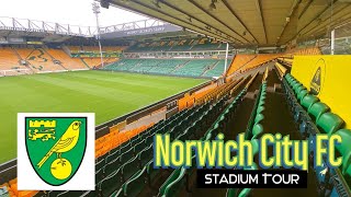 Norwich City FC Stadium tour [upl. by Nahpets]