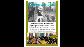 Bluegrass Jam at the Spring Green General Store on Saturday Nov 9th 2024 [upl. by Einra]