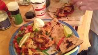 Shrimp Fajita by Chef Uldis [upl. by Llednov]