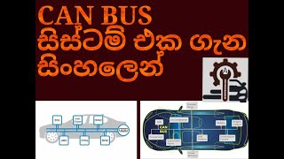 CAN Bus System Explained sinhalaCAN BUS සිස්ටම් එක ගැන සිංහලෙන් ඉගෙන ගනිමු [upl. by Meil]