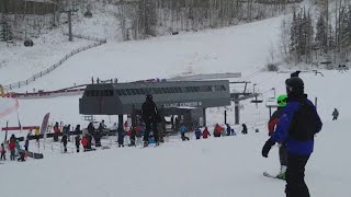 80 yearolds lose free ski pass at Telluride [upl. by Nahtnanhoj17]