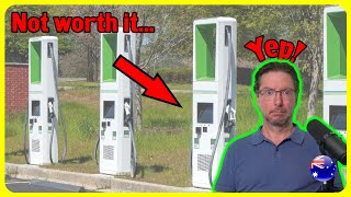 Why NOBODY will build EV charging stations  MGUY Australia [upl. by Haldas]