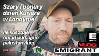 Szary i ponury Londyn żartowałem Pakistan i goście  EMIGRANT VLOG [upl. by Adok]