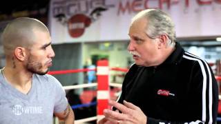 Hit the Gym with Miguel Cotto amp Ricardo Mayorga  SHOWTIME Boxing Boxeo [upl. by Nrek]