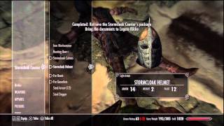 Skyrim Civil War Quest Imperial Reunification Of Skyrim  A False Front [upl. by Yorztif]