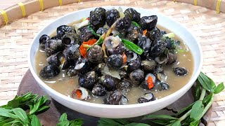 How To  Om Hoy  Periwinkle Snail Stew  Lao Food [upl. by Otrevogir]