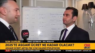 CNN TÜRK  17 KASIM 2024  Asgari Ücrette Beklentiler [upl. by Ahsienot]