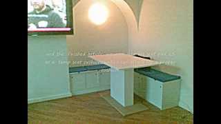 diy banquette booth nook seating for £70 [upl. by Annawot]