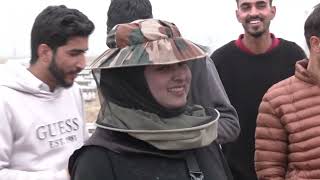 Sania Zehra first beekeeping girl of Kashmir [upl. by Flavio]