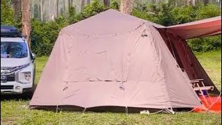 Camping nyobain tenda baru alltrek skylark sama oma di sari ater subangsariatersubang camping [upl. by Fahland]