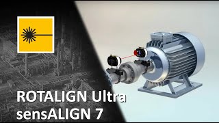 Allinone laser machine alignment with ROTALIGN Ultra by PRUFTECHNIK [upl. by Einnus]