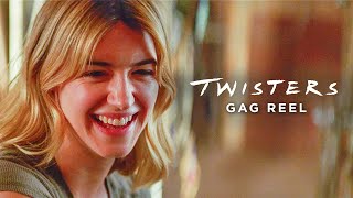 Twisters Gag Reel Part 2  Twisters [upl. by Ahsat557]