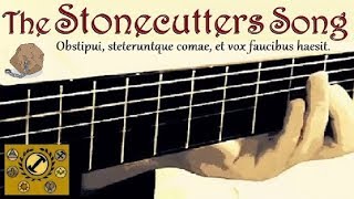 quotWE DO The Stonecutters Songquot  guitar arrangement [upl. by Dallon]