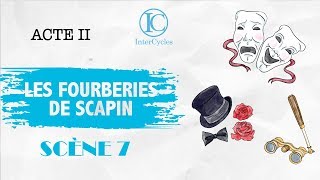 Les Fourberies de Scapin  Acte II SceÌ€ne 7  InterCycles [upl. by Bleier]