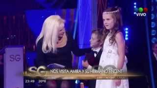 Amira Willighagen  Interview on Susana Giménez TV Show  Argentina  20 August 2014 [upl. by Neille213]