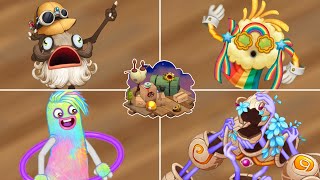 Seasonal Shanty  All Common Rare amp Epic Monsters Sounds amp Animations  My Singing Monsters [upl. by Ambrosane676]