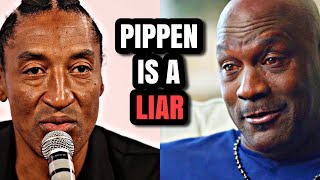 Scottie Pippen CAUGHT LYING About Michael Jordan [upl. by Hiroko699]