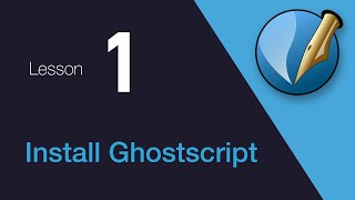 1 Install Ghostscript for Scribus [upl. by Lehte]