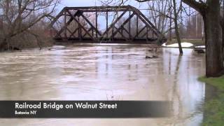 Tonawanda Creek Flooding [upl. by Horten]