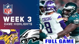 Vikings vs Eagles Today Full Game Highlights WEEK 3  NFL Preseason  NFL Highlights Today [upl. by Eanram]