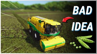 I Went ALL IN on Peas And It Was A DISASTER  Farming Simulator 25 Ep 4 [upl. by O'Doneven616]