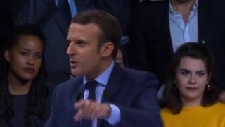 Extrait du discours d’Emmanuel Macron à la Porte de Versailles [upl. by Alenoel]