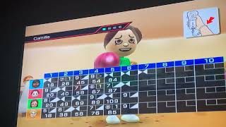 Wii Sports bowling with the new CPU Miis group 5 Aaliyah Camille Belle Eulalie [upl. by Aihsined188]