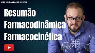 Aula Farmacologia  Resumo Introdução a Farmacologia Farmacocinética e Farmacodinâmica [upl. by Melise]