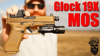 New Glock 19X MOS First Impressions G19X [upl. by Oterol]