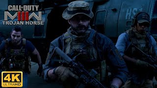 Modern Warfare III Trojan Horse  NextGen Realistic Graphics Gameplay Call of Duty 4K UHD 60FPS [upl. by Odlaner]