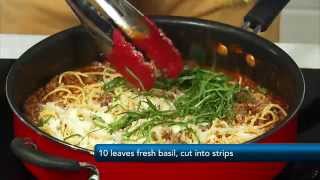 Barilla  Denver – Spaghetti with Buffalo and Barilla Tomato amp Basil Sauce [upl. by Eeliak]