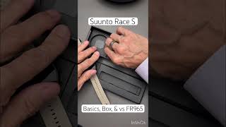 Suunto Race S  Initial Take Box Review and Alongside the Garmin 965 [upl. by Wiseman61]