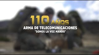 Saludo a los integrantes del Arma de Telecomunicaciones del Ejército de Chile [upl. by Wolenik]