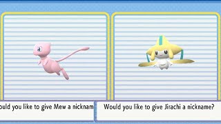 FREE Mew and JIrachi  Bonus Clip  Pokemon Brilliant Diamond  Yuzu [upl. by Eillil]