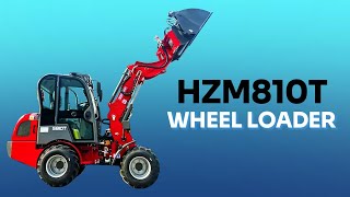 【HZM 810T telescopic wheel loader functional testing】 [upl. by Siegfried159]