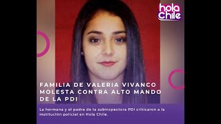 Familia de Valeria Vivanco indignada por participación de alto mando de la PDI en parada militar [upl. by Krenek]