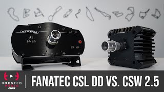 WORTH UPGRADING Fanatec CSL DD vs ClubSport Wheelbase 25 [upl. by Rysler]