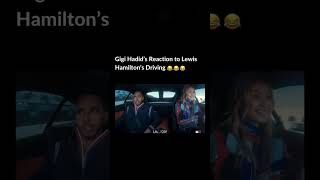 Gigi Hadid went crazy when Lewis Hamilton took driving seat🔥 car gigihadid lewishamilton money [upl. by Anihtyc]