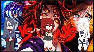 Tomochan  Komisan  Rezero react rap Akaza VS Douma VS Kokushibo quotASquot YondaxOFC [upl. by Tandi]